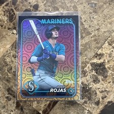 SP HOLIDAY FOIL 2024 Topps Series 2 #487 Josh Rojas Seattle Mariners A-9