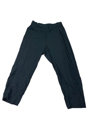 Truth + Style Women's Black Petite Woven Cropped Pants Size SP