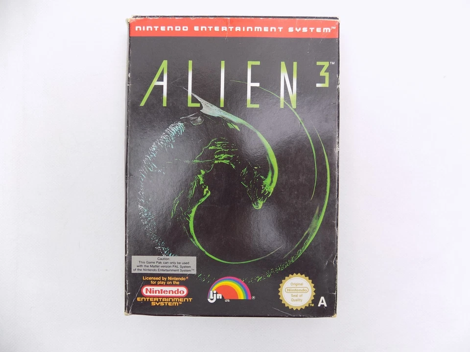 Boxed Nintendo Entertainment System NES Alien 3 III - No Manual - Image 3 of 4