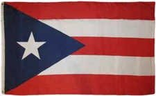 3x5 Puerto Rico Rican Dark Blue 3'x5' Polyester Flag