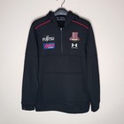 Under Armour Essendon FC 150 Years Pullover Hoodie Mens Medium AFL 1/4 Zip Black