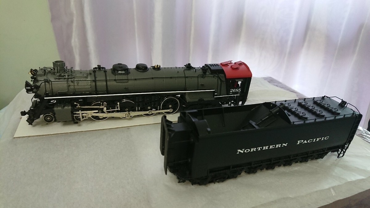 W&R Brass Northern Pacific A-5 4-8-4 Steam Locomotive