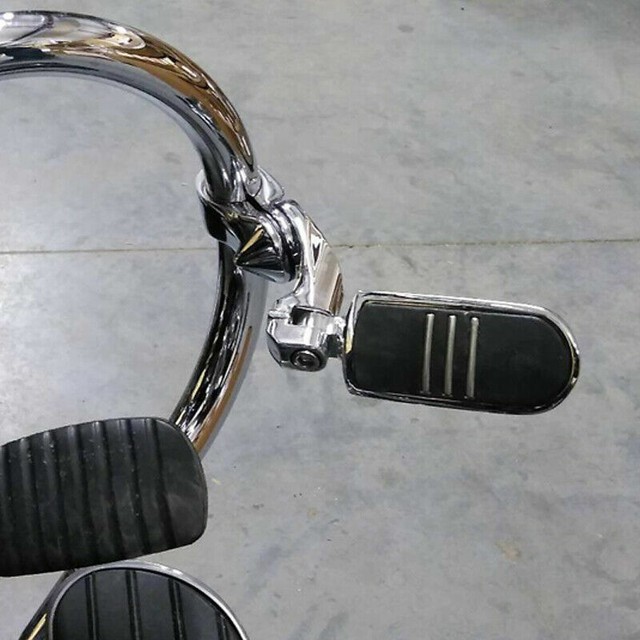 Set 11/4" Highway Foot Pegs For Harley Touring Street Glide FLHX Road