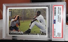 1995 Upper Deck Collectors Choice 500 MICHAEL JORDAN ROOKIE RC GRADED PSA MINT 9