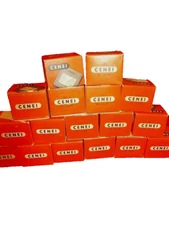 BIG LOT Of CENEI Metal Glass Slide Holders 17 Boxes Approx 340 Holders Germany!