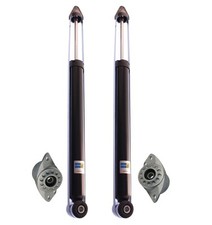 Bilstein B4 Rear Shock Absorbers Uro Upper Mounts Kit For Vw Beetle Golf Jetta