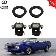 For Ford Mustang 1965-1973 Spring Seat Saddles Coil Perches Insulator Kit 4Pcs