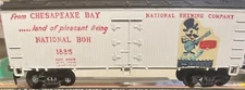 HO Scale Varney 40’ Box Car National Brewing Company National BOH 1885