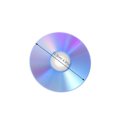 5 PCS Blank Dvd Discs for Burning Rewritable Cd Dvds Video DIY Decor - Afbeelding 7 van 12