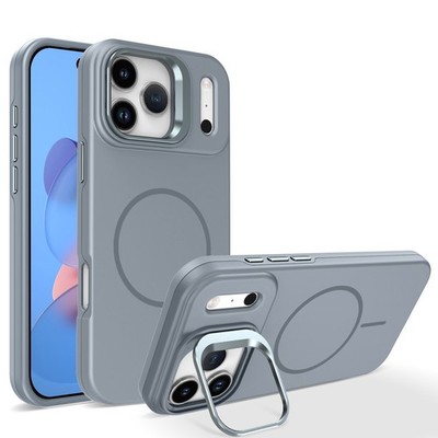 For iPhone 17 Pro Max/17 Air/16/15/14/13/12 Magnetic Back Stand Protective Case
