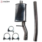 58550 Aluminized Steel Exhaust Pipe Muffler For 10-17 Chevy Equinox GMC Terrain