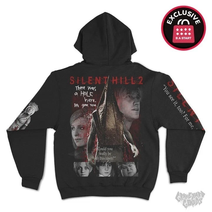 Silent Hill 2 Remake Long Hallway 3D Hoodie
