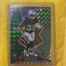 2022 Panini Mosaic - Rookies Zamir White #334 Green Mosaic Prizm (RC) PWE 