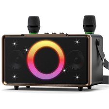 Party Bluetooth Speaker: 100W Peak Loud Deep Bass, 15H Playtime, Large Wirel...