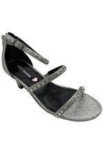 Steve Madden Kid's Girl Dancer Heels Silver
