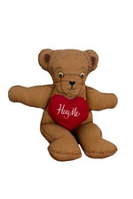 Vintage Teddy Bear Plush 1970s Handmade