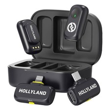 Hollyland LARK A1 Combo 2-Person Wireless Microphone with USB-C and Lightning