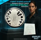Silver Shield Christ is King #7 - 2024 Son of the Sun - Compare @ 250