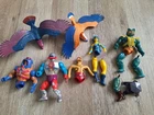 Lot of Vintage 1980s MOTU He-Man Broken Action Figures for Parts or Repair Only
