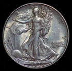 1946 S Walking Liberty Silver Half Dollar AU+