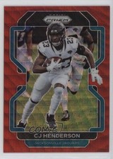 2021 Panini Prizm Red Wave Prizm 48/149 CJ Henderson #18 17wc