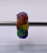 Elfbeads Glass Bead   Rainbow Swirl, Retired,...