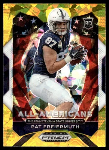 Pat Freiermuth 2021 Panini Prizm D/P Collegiate #184 Penn State Nittany Lions
