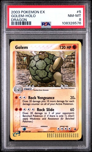 Golem graded PSA 8 for sale on eBay