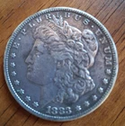 1883-S Morgan Silver Dollar $1 Coin San Francisco Mint 90% Silver