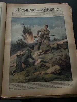 La Domenica del Corriere 50 1940 England Liverpool Burn Rrok Doda Myrdizia