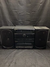 Vintage Soundesign Stereo Dual Cassette AM/FM  Model 5826 ABB Tested, Works 5