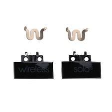 2X Black Replacement Hinge Clip Covers For Beats Solo3/2 Wireless On-Ear Headset