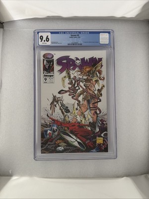 Spawn 9 - 1st Appearance Of Medieval Spawn and Angela 1993 - CGC Graded 9.6