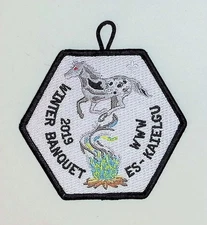 Es Kaielgu 311 Inland Northwest WA 2019 Winter Banquet Patch BLK Bdr (PK1266)