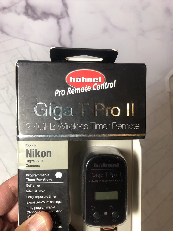 Hähnel Giga T Pro II 2.4Ghz Wireless Timer Remote for Nikon D810 D5500 D7200 - Image 3 of 4