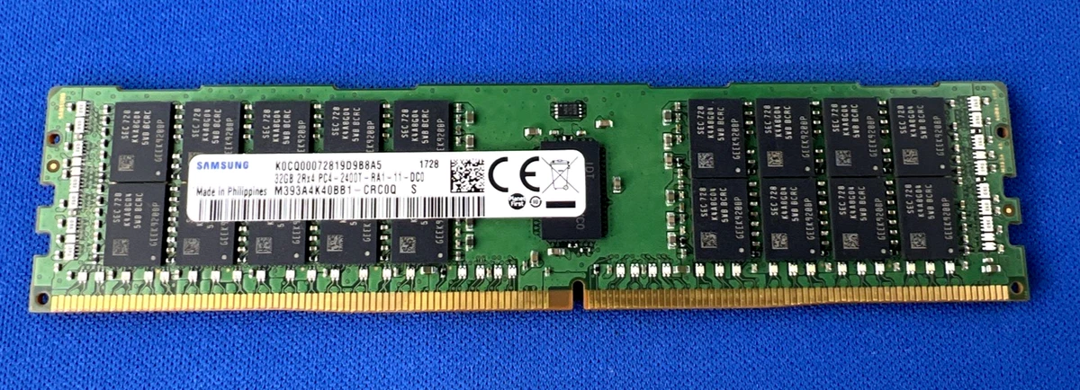 PC4-19200 (DDR4-2400) Bus Speed Server RAM 32 GB Capacity per