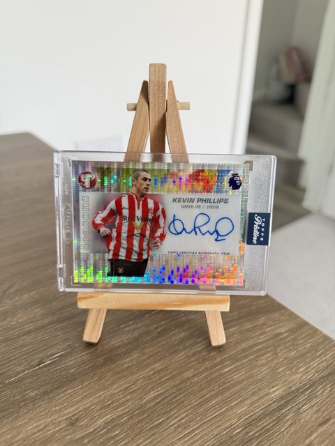 2025/26 Topps Pristine Kevin Phillips Seasons Auto Autograph Sunderland PSA-KP