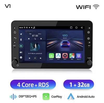 Autoradio Android 14 2 DIN Pour Alfa Romeo 159 Brera Spider CarPlay BT WiFi GPS - Photo 1/4