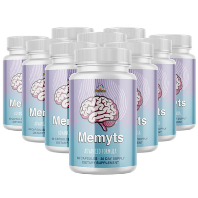 Memyts- Brain Support- 10 Bottles- 600 Capsules