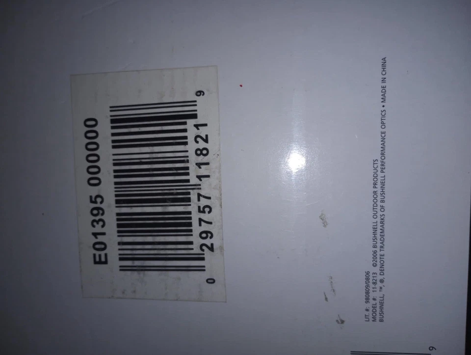 Bushnell Binoculars Built-In Digital Camera 8x30 Model #11-8213 - Image 4 of 4