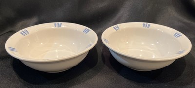 A Pair (2) Pfaltzgraff 6.5  Bonnie Brae Soup Cereal Bowl # 1229985 Great Shape