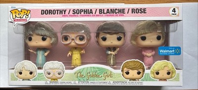 GOLDEN GIRLS FUNKO POP! WALMART EXCLUSIVE BOXED SET OF FOUR NEW IN BOX