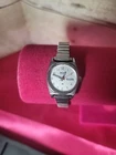 Seiko Quartz Watch Women 2A23-0029 Silver Dial Day Date Works!
