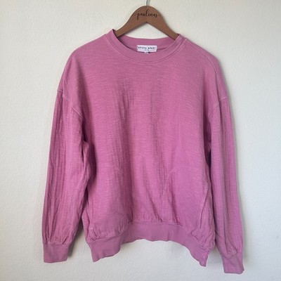 Apiece Apart New York Top Womens XS Pink Organic Cotton Pullover Sweatshirt