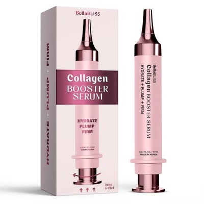 BellaBLISS Collagen Booster Serum for Face   Hydrating & Plumping Korean Skin...