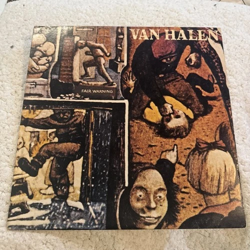 Van Halen Fair Warning 1st Press Vinyl Lp tested several songs.  Sounds great.