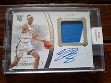 Darius Bazley 2019-20 Flawless Patch Autograph 15/25