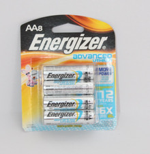 8 x Energizer advanced lithium AA batteries 8 pack exp 12/2026 Ultimate