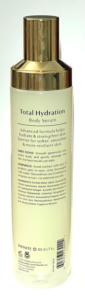 Infinite Beauty Total Hydration Body Serum Hyaluronic Acid +
