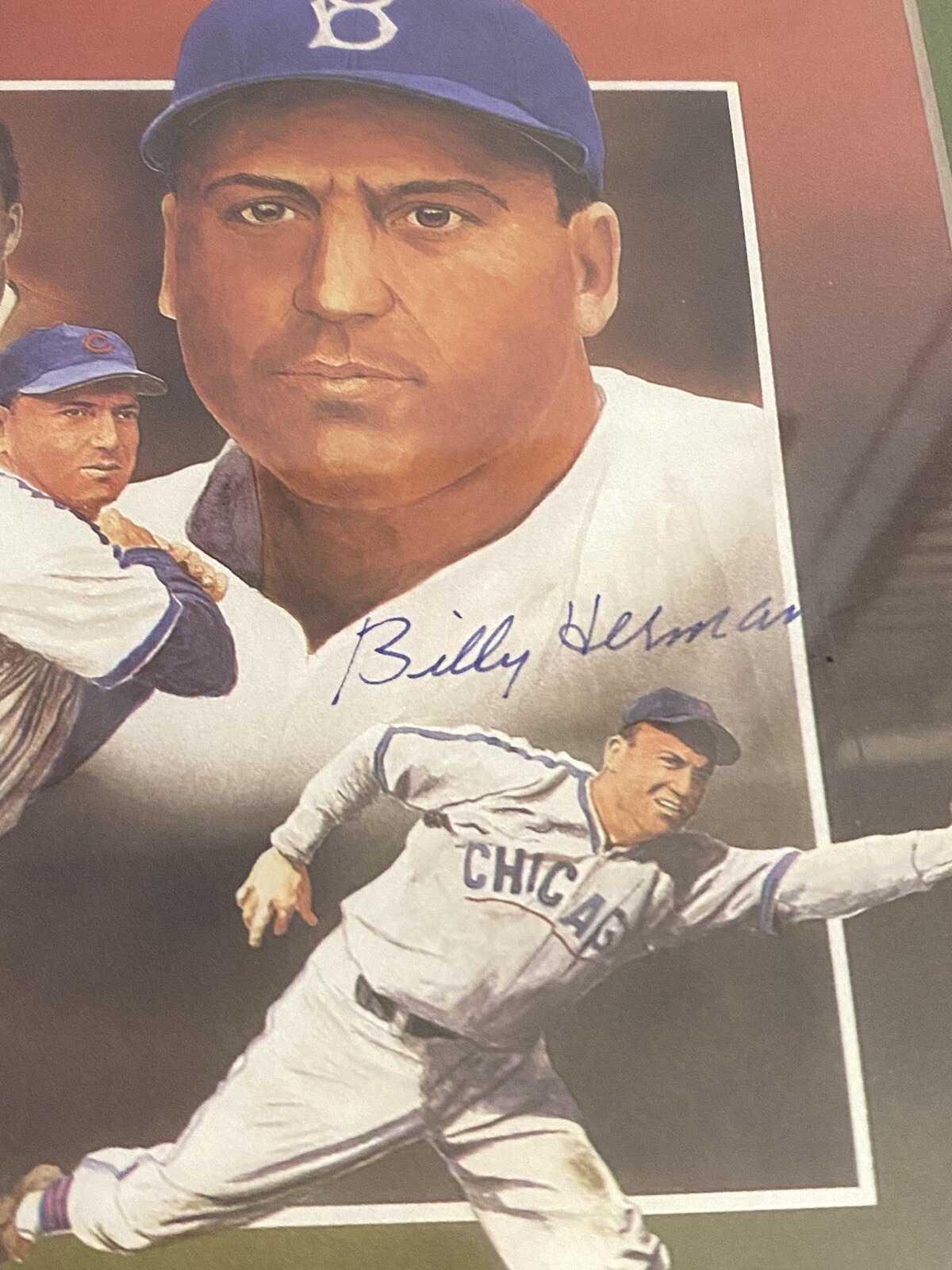 Billy Herman Signed Matted 5x7 Photo Brooklyn Dodgers Chicago Cubs - image 2